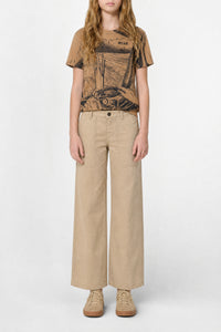 T-shirt à imprimé - Natural Beige