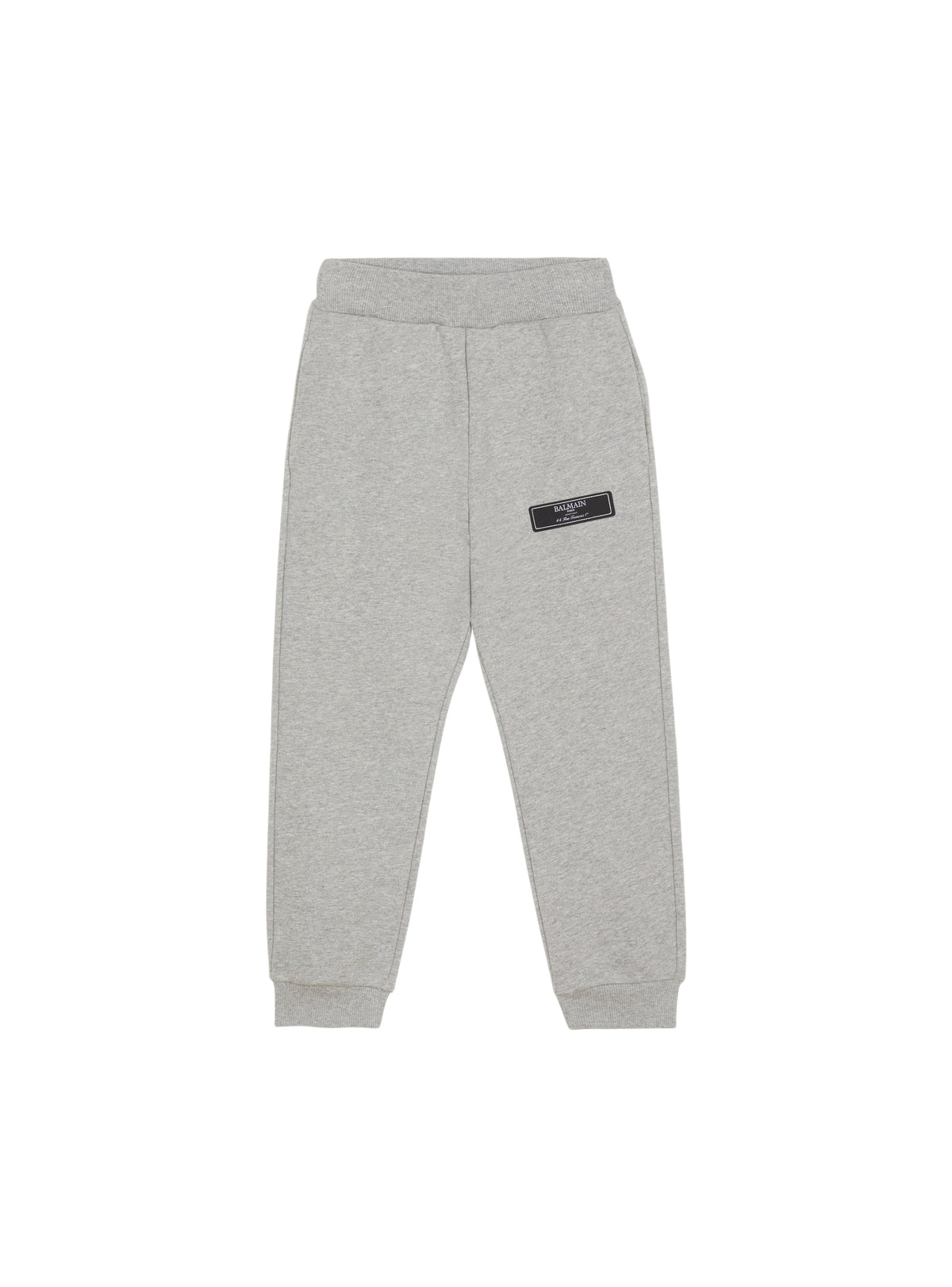 Jogging à étiquette pierre balmain - Gris