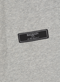 Jogging à étiquette pierre balmain - Gris
