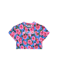 T-shirt à manches courtes imprimé balmain vintage - Multicolore