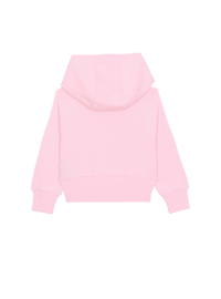 Hoodie à boutons - Rose