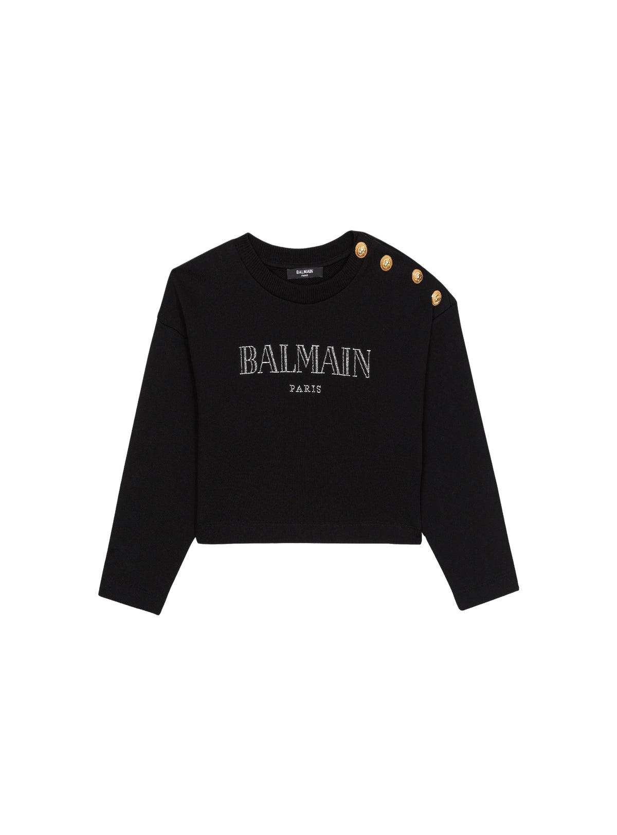 Vintage printed sweatshirt - Black