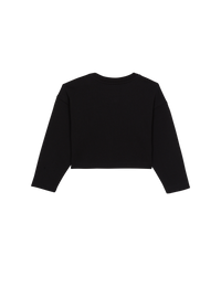 Sweatshirt imprimé balmain vintage - Noir