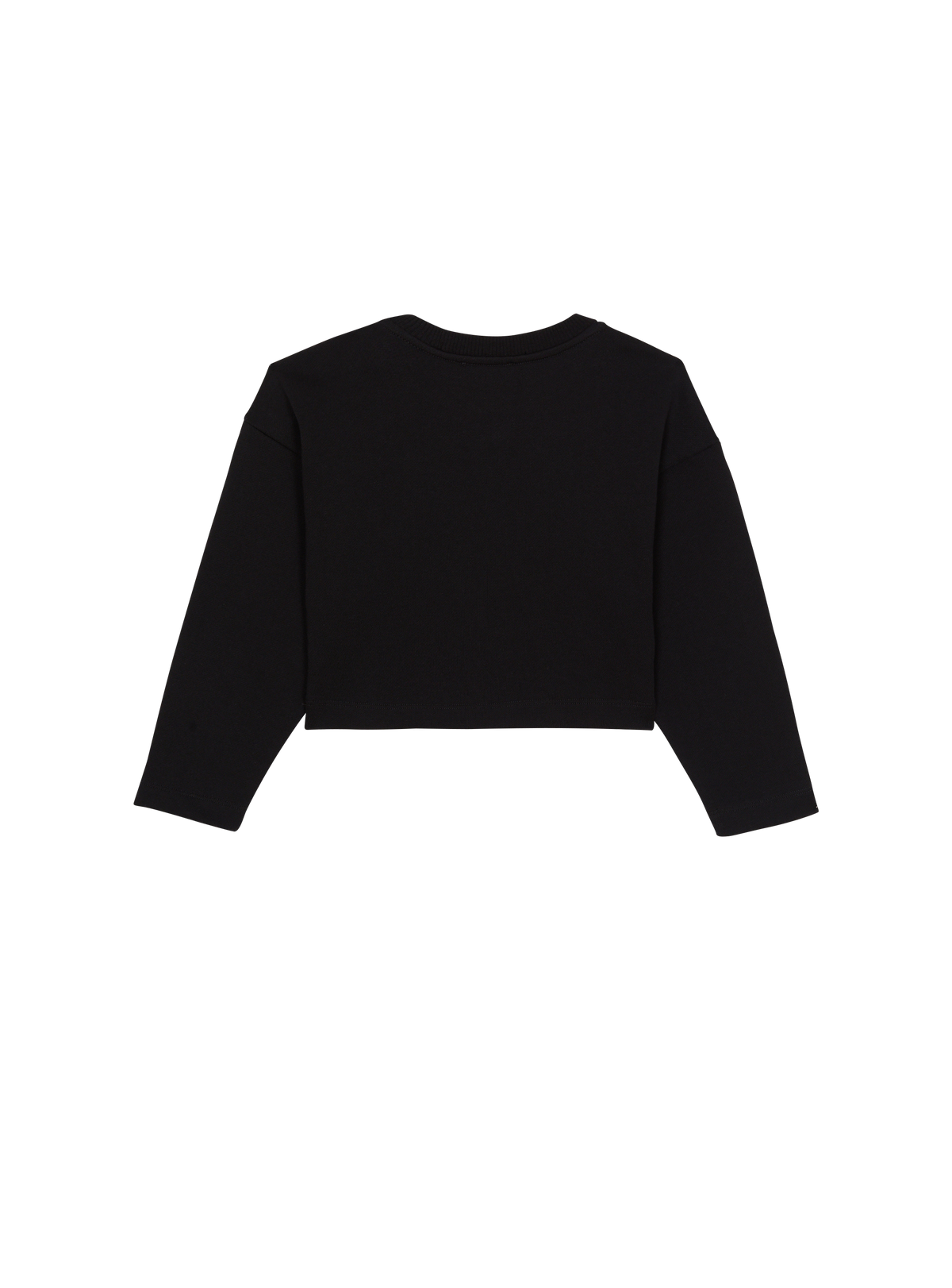 Sweatshirt imprimé balmain vintage - Noir