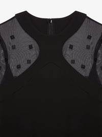 LONG SLEEVES TULLE 4G W/BODY HARNESS