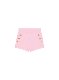Short à boutons - Rose