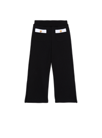 Pantalon bicolore à boutons - Noir & Blanc