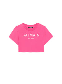 T-shirt imprimé balmain paris - Rose