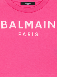 T-shirt imprimé balmain paris - Rose