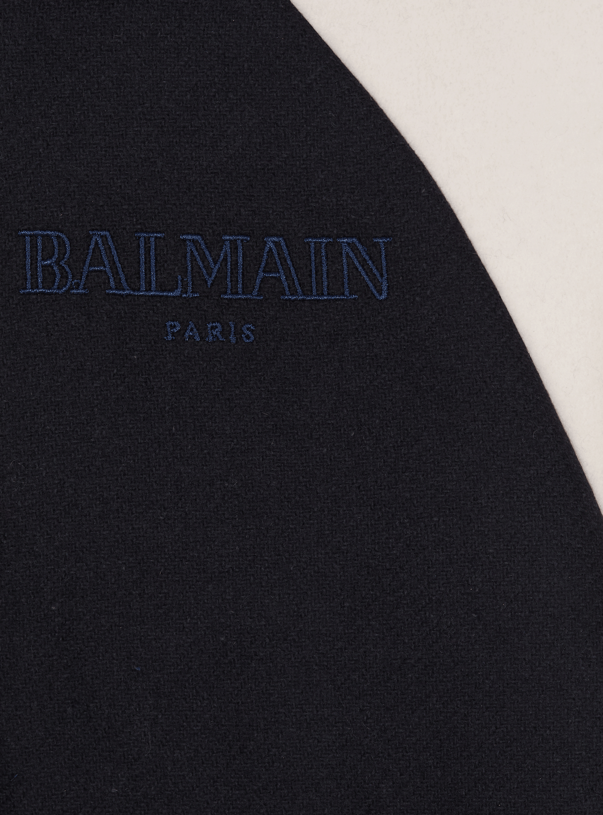Veste bicolore à capuche - Bleu
