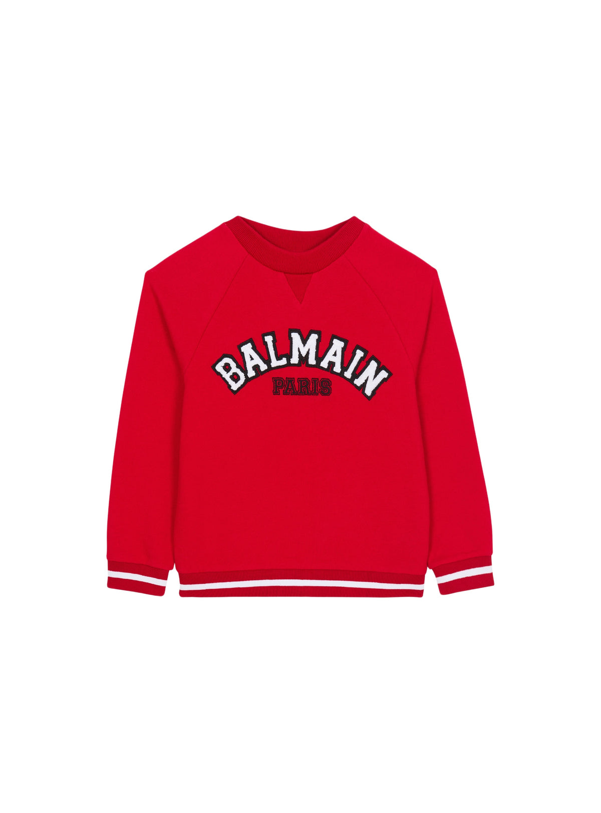 Sweat-shirt balmain varsity - Rouge