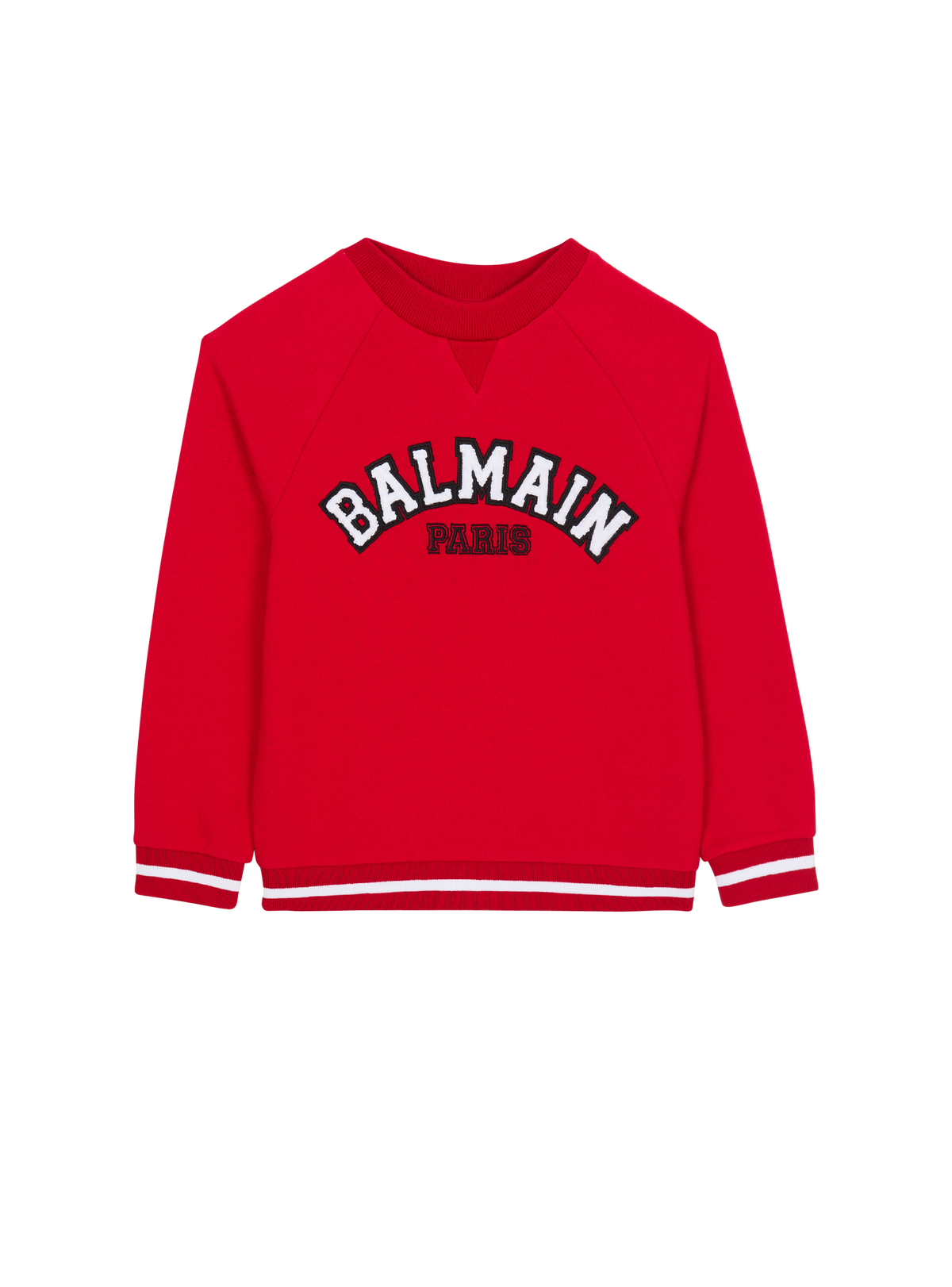 Sweat-shirt balmain varsity - Rouge