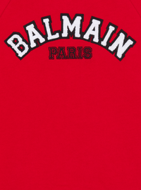 Sweat-shirt balmain varsity - Rouge