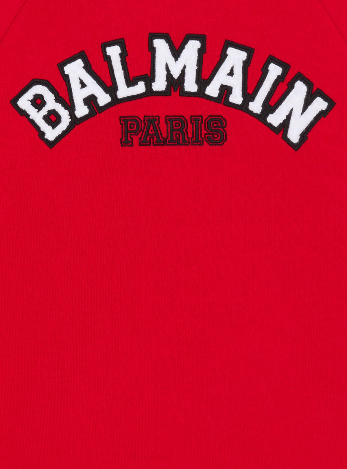 Sweat-shirt balmain varsity - Rouge