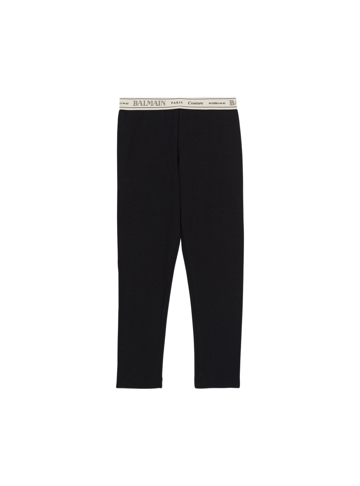 Legging balmain couture - Noir & Ivoire