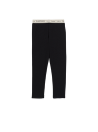 Legging balmain couture - Noir & Ivoire