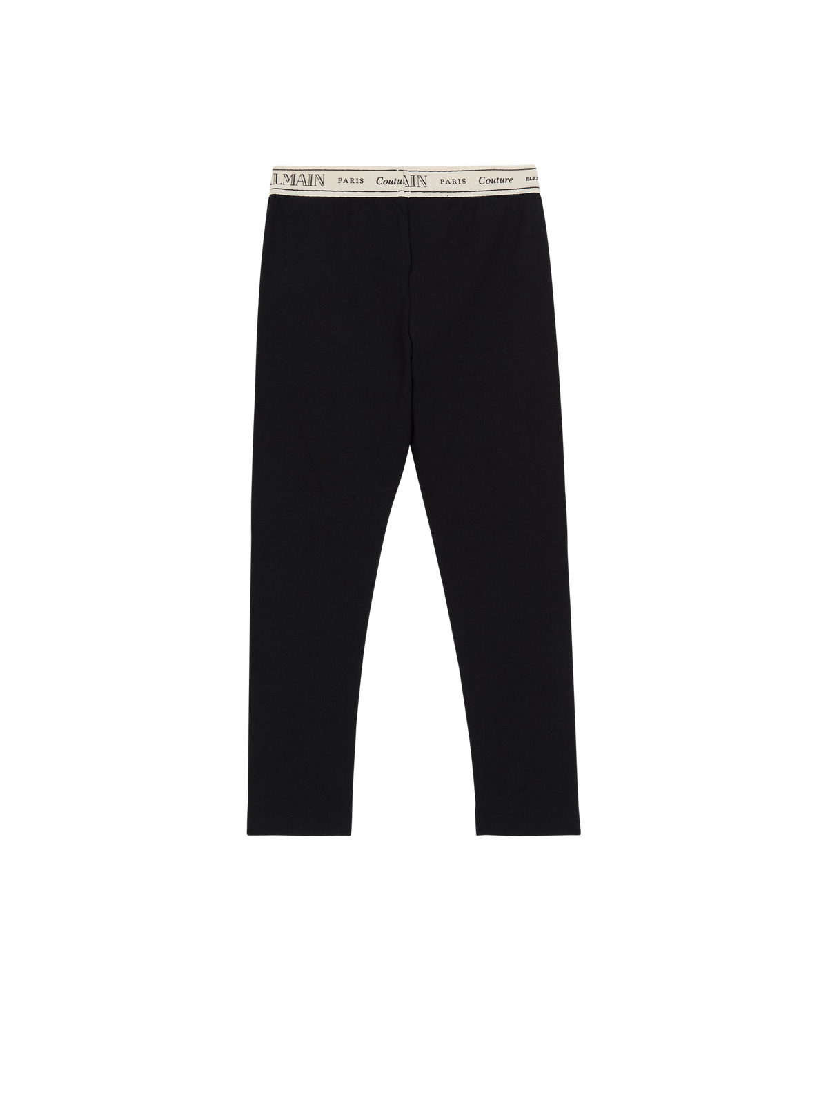 Legging balmain couture - Noir & Ivoire