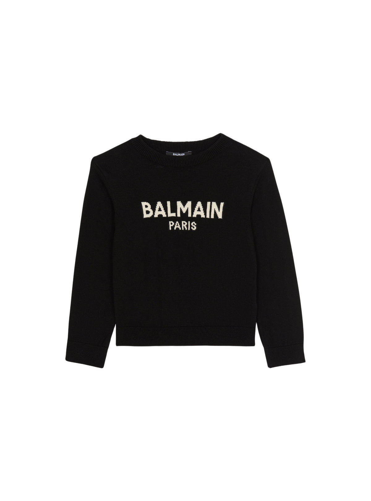 Pull en maille balmain paris - Noir & Ivoire
