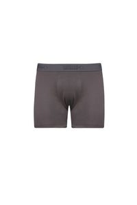 Caleçon à taille élastique avec logo - Gris