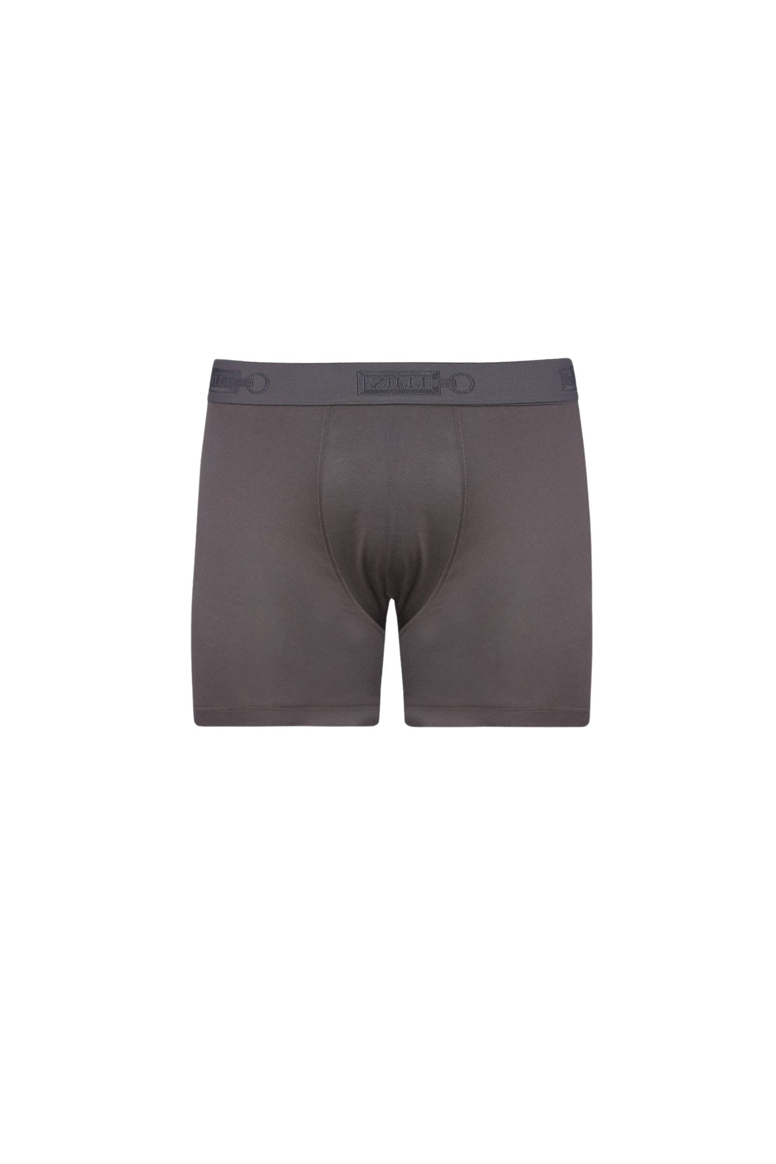 Caleçon à taille élastique avec logo - Gris