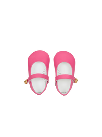 Ballerines à boutons - Rose