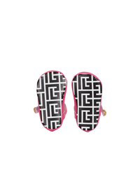 Ballerines à boutons - Rose
