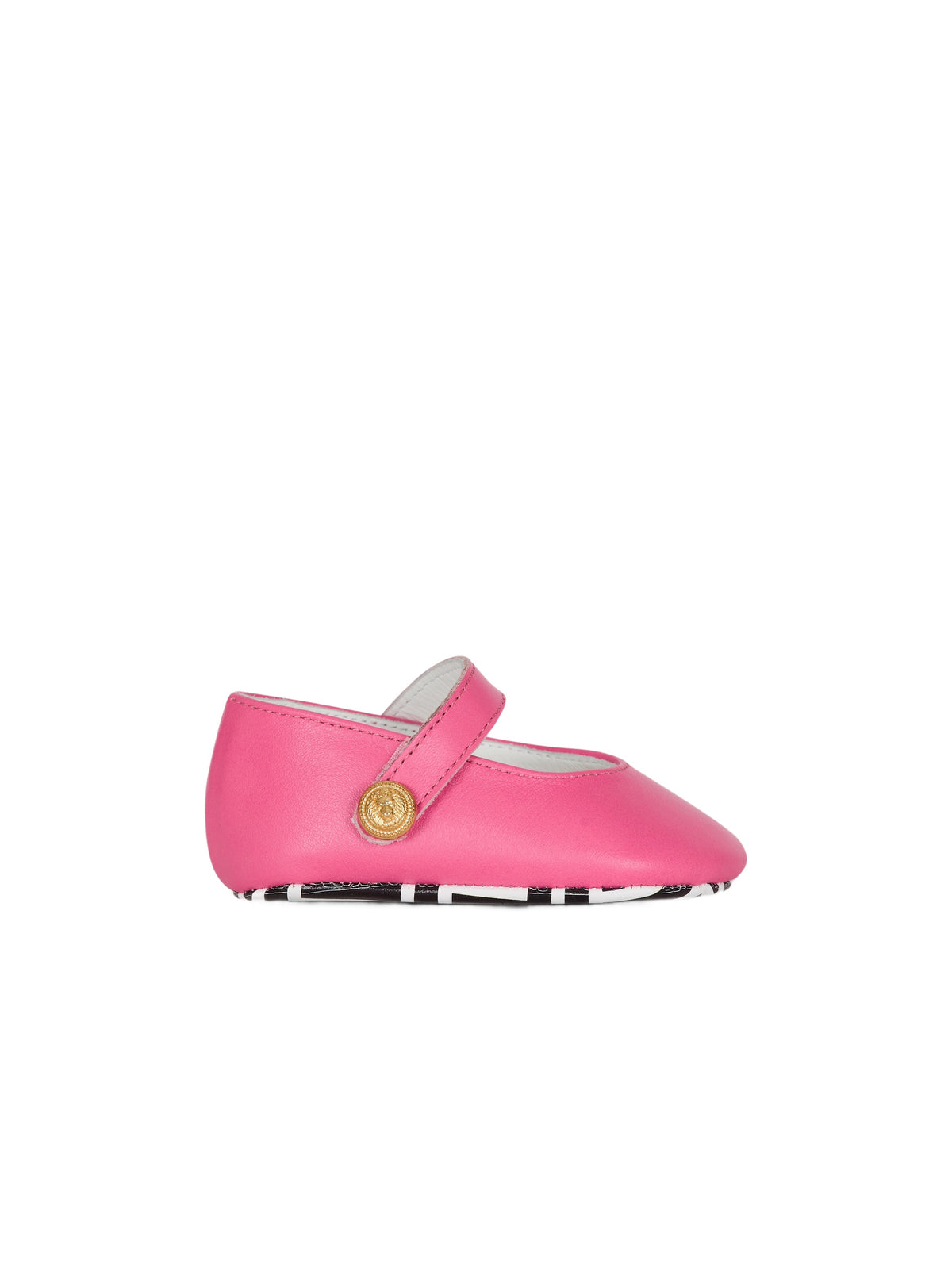 Ballerines à boutons - Rose