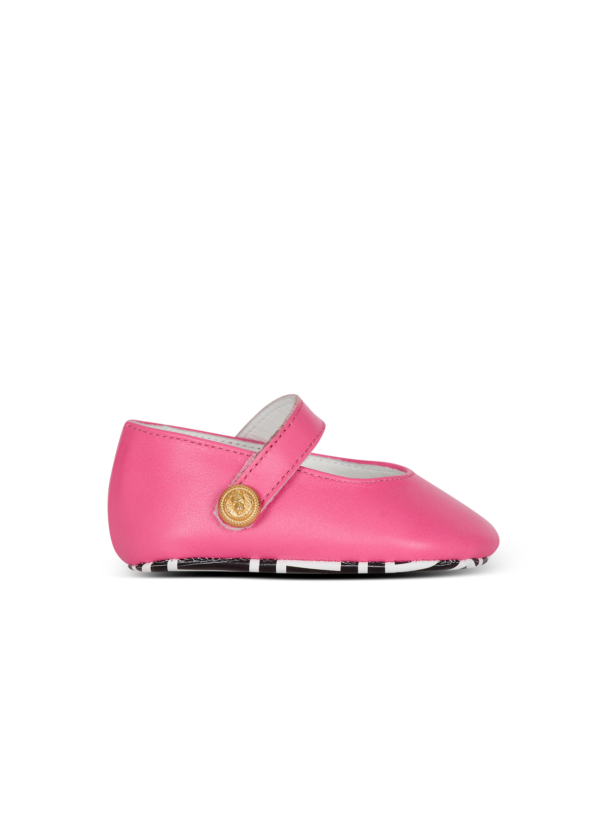 Ballerines à boutons - Rose
