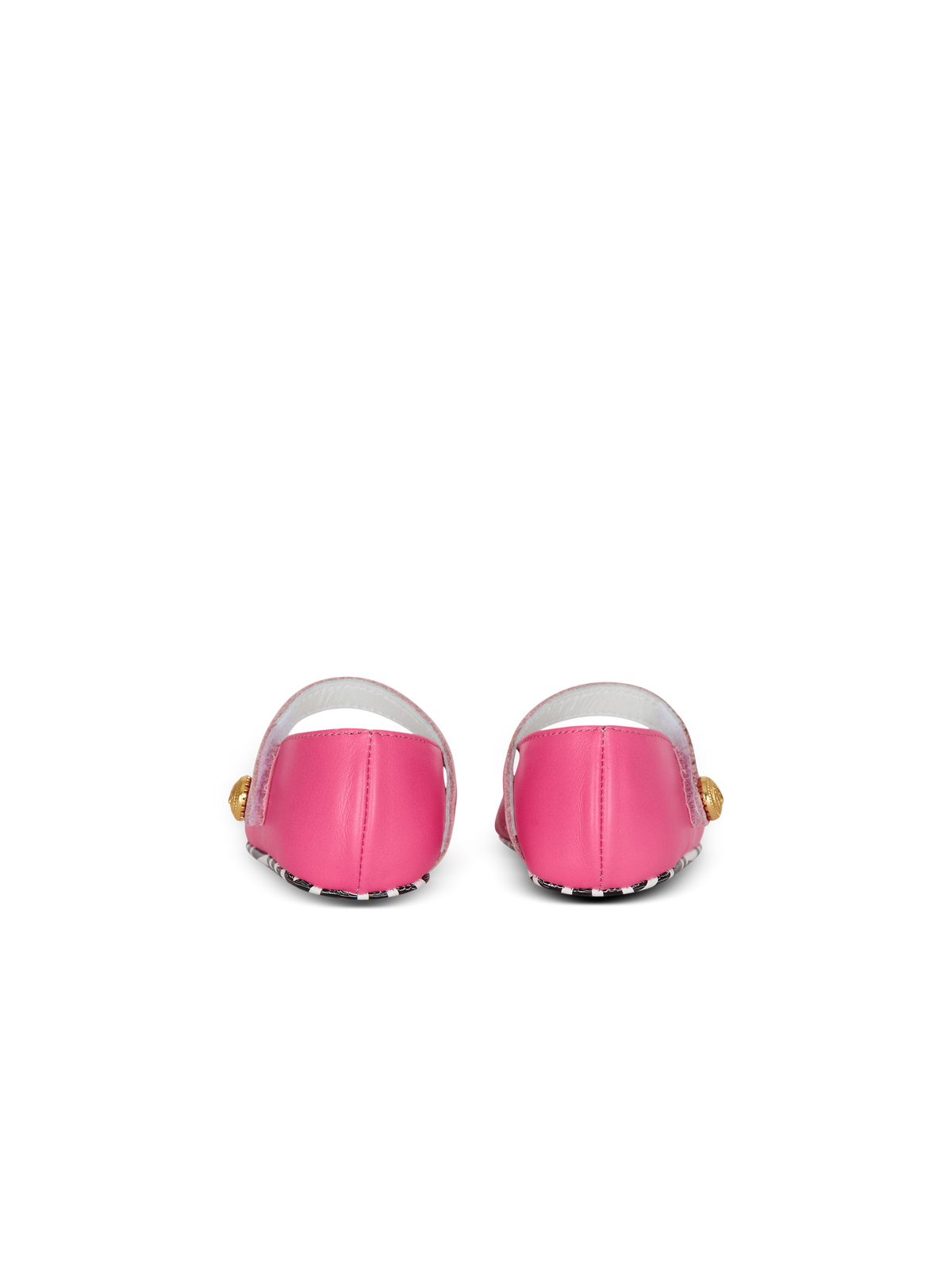 Ballerines à boutons - Rose