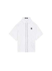 Chemise à logo pb - Blanc & Noir