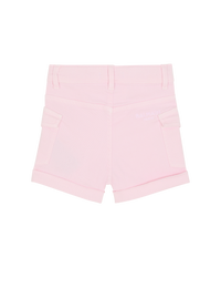 Short à boutons - Rose
