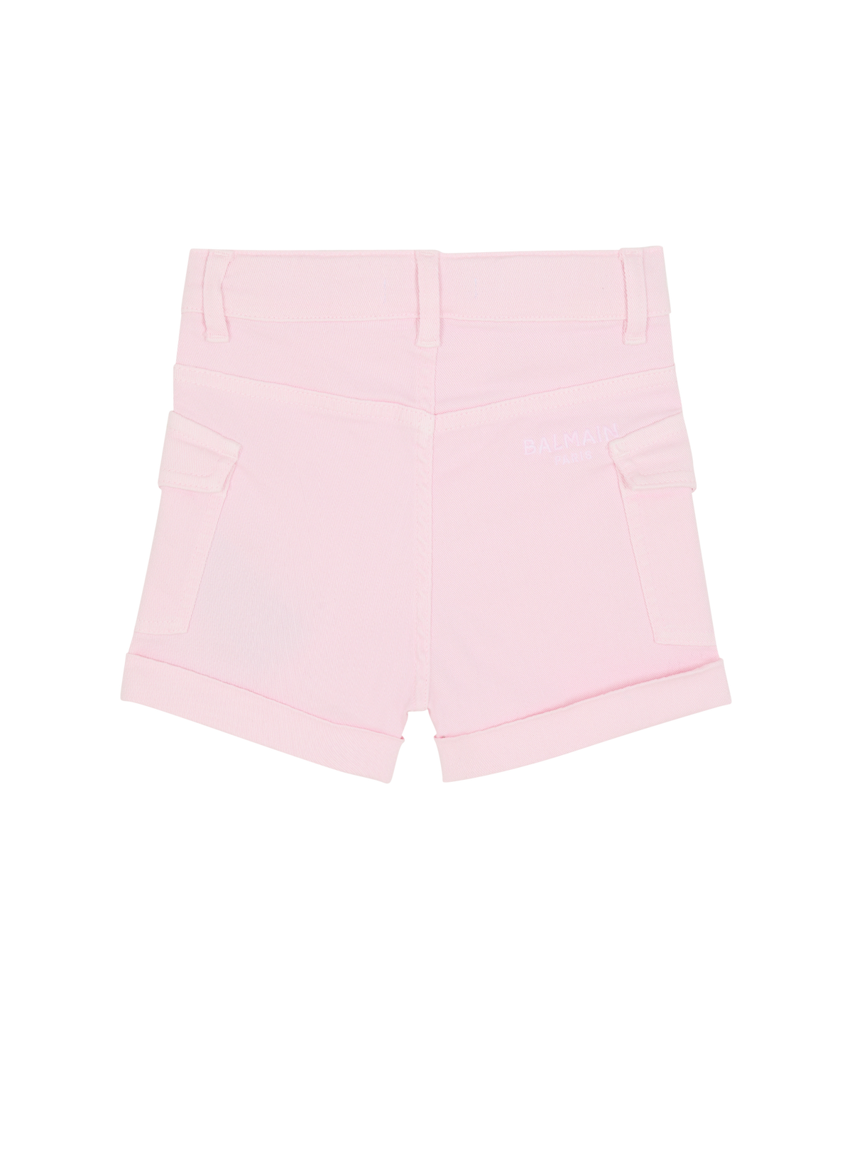 Short à boutons - Rose