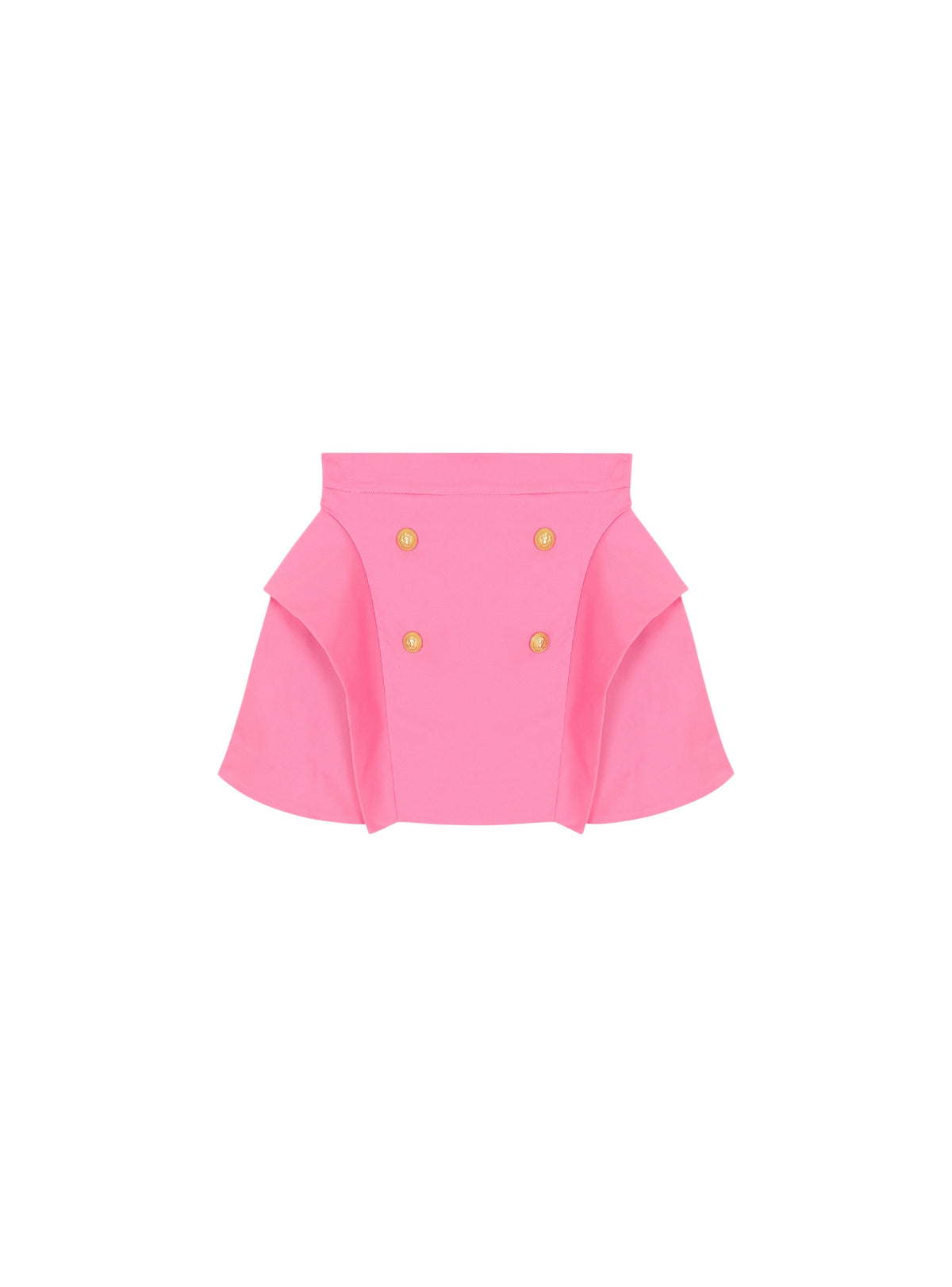 Jupe évasée unie - Rose