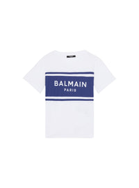 T-shirt imprimé balmain paris - Marine