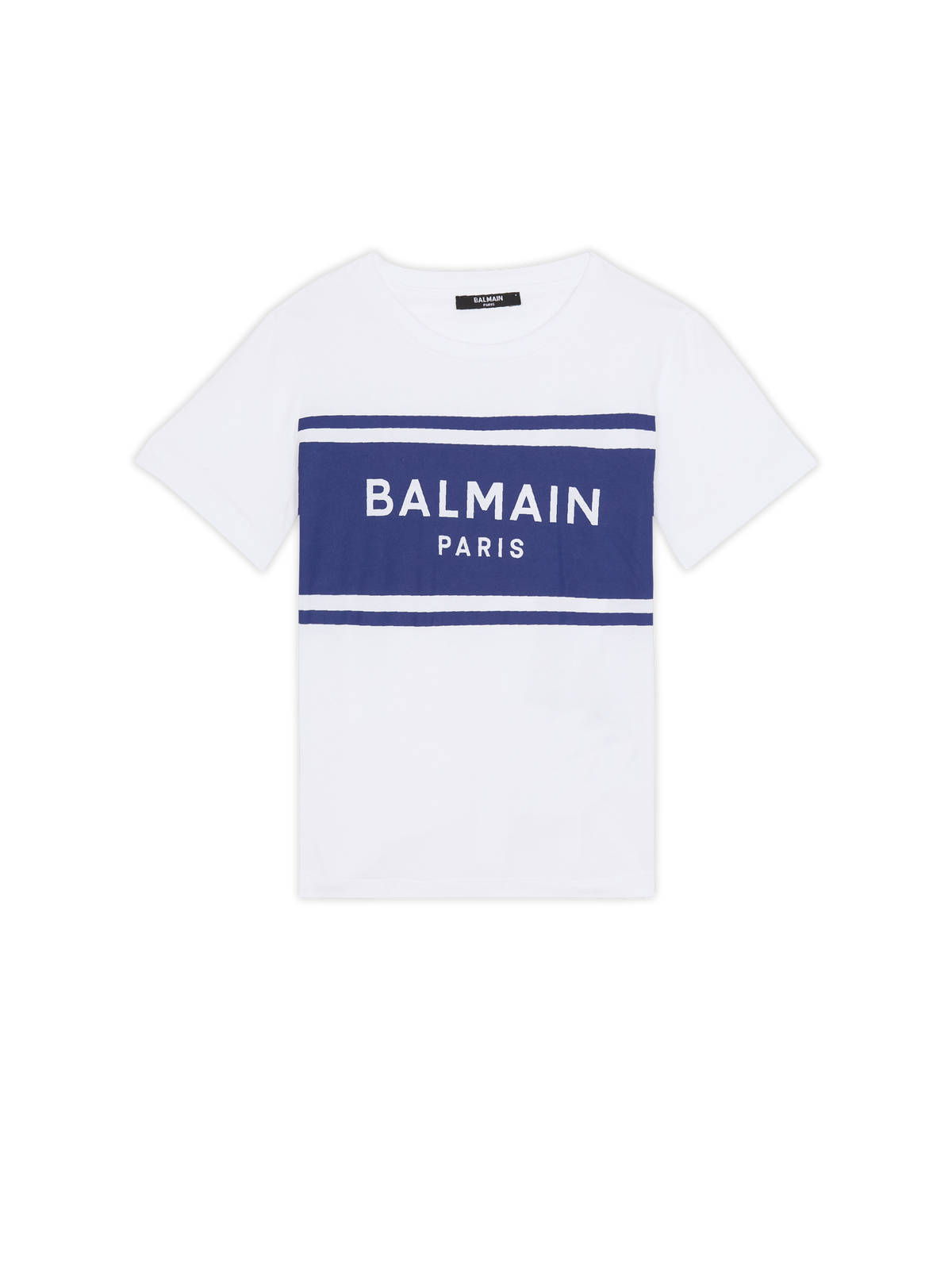 T-shirt imprimé balmain paris - Marine