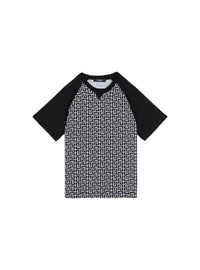 T-shirt monogramme - Noir