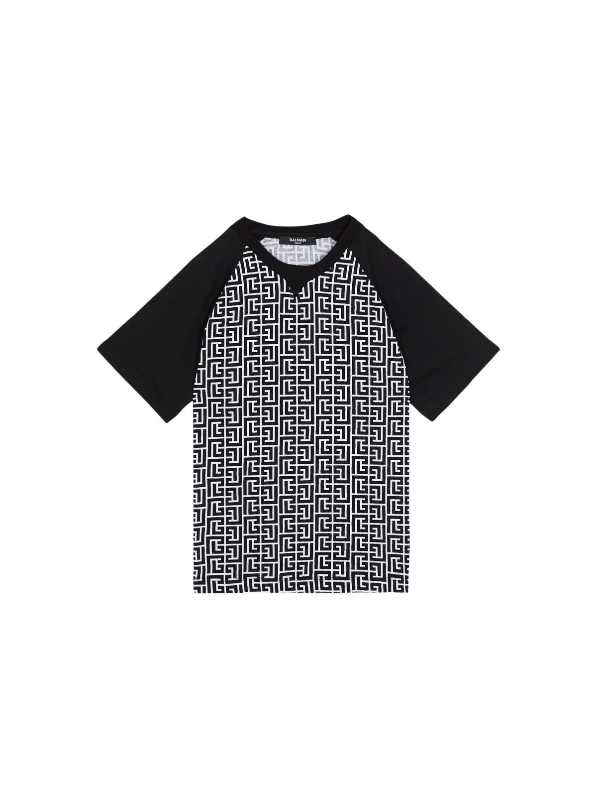 T-shirt monogramme - Noir