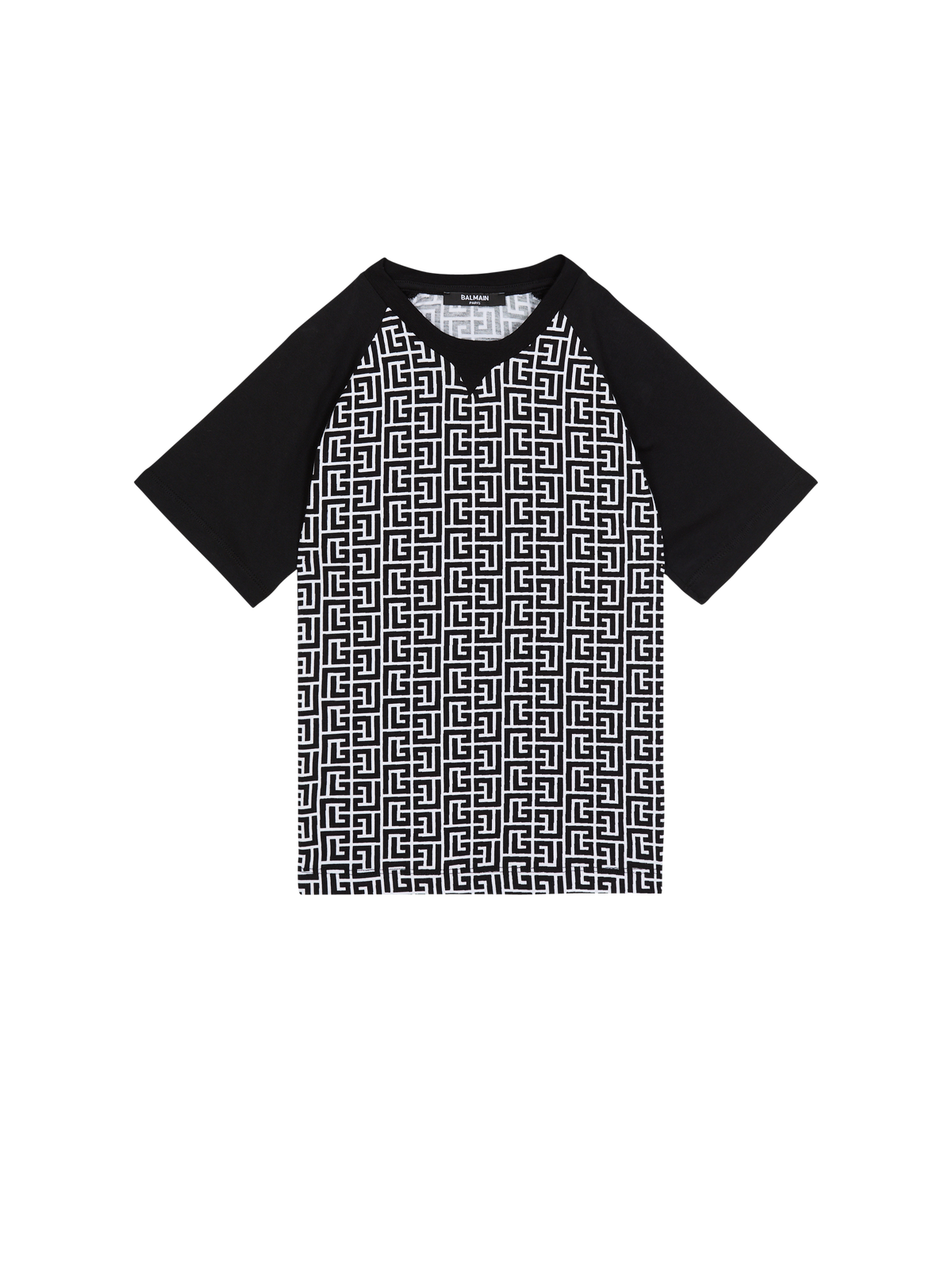 T-shirt monogramme - Noir