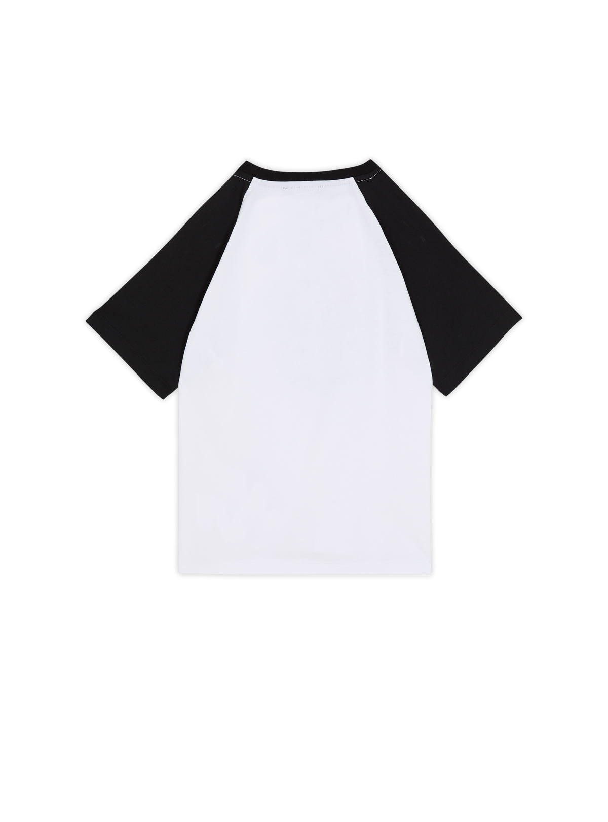 T-shirt imprimé écusson - Blanc & Noir