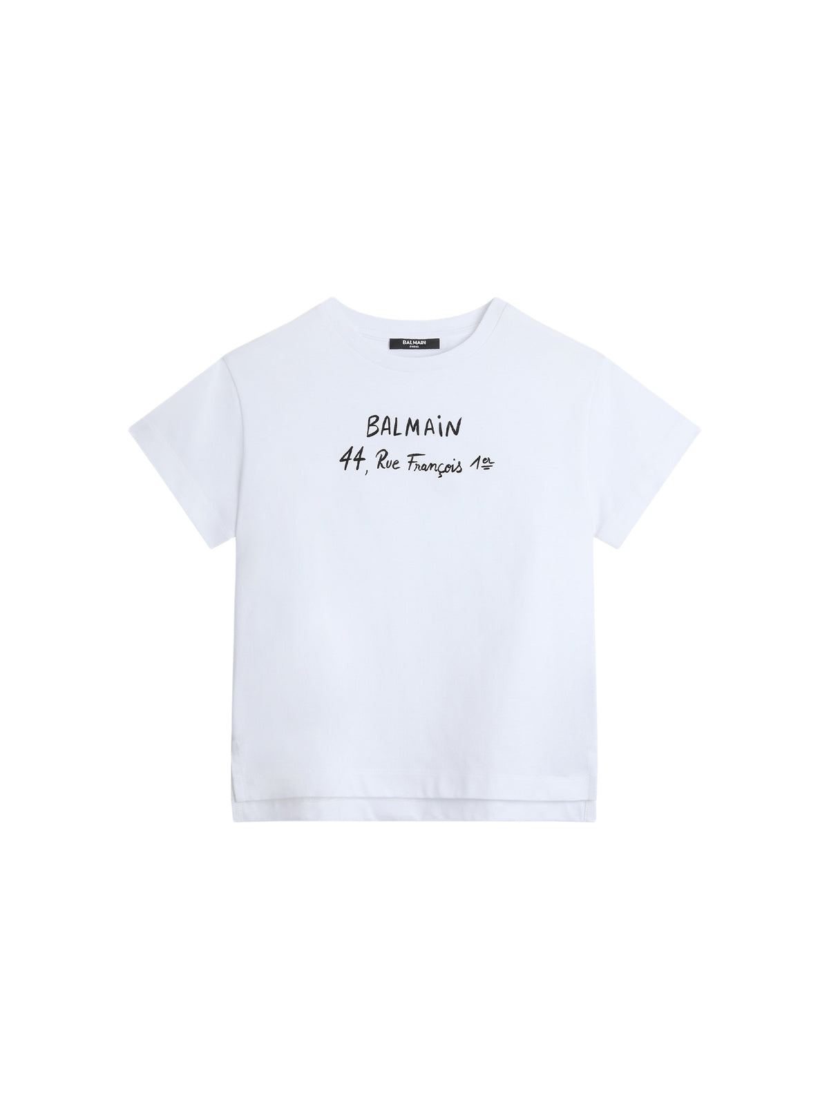 T-shirt imprimé balmain paris - Blanc & Noir