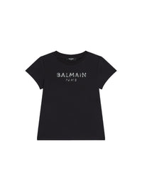 T-shirt imprimé balmain paris - Noir & Blanc