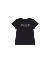 T-shirt imprimé balmain paris - Noir & Blanc