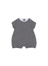 Combinaison monogramme - Blanc & Noir