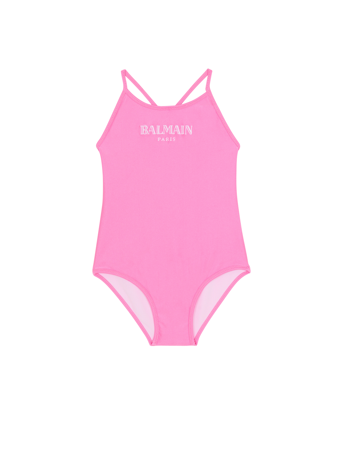 Maillot de bain à fines bretelles - Rose