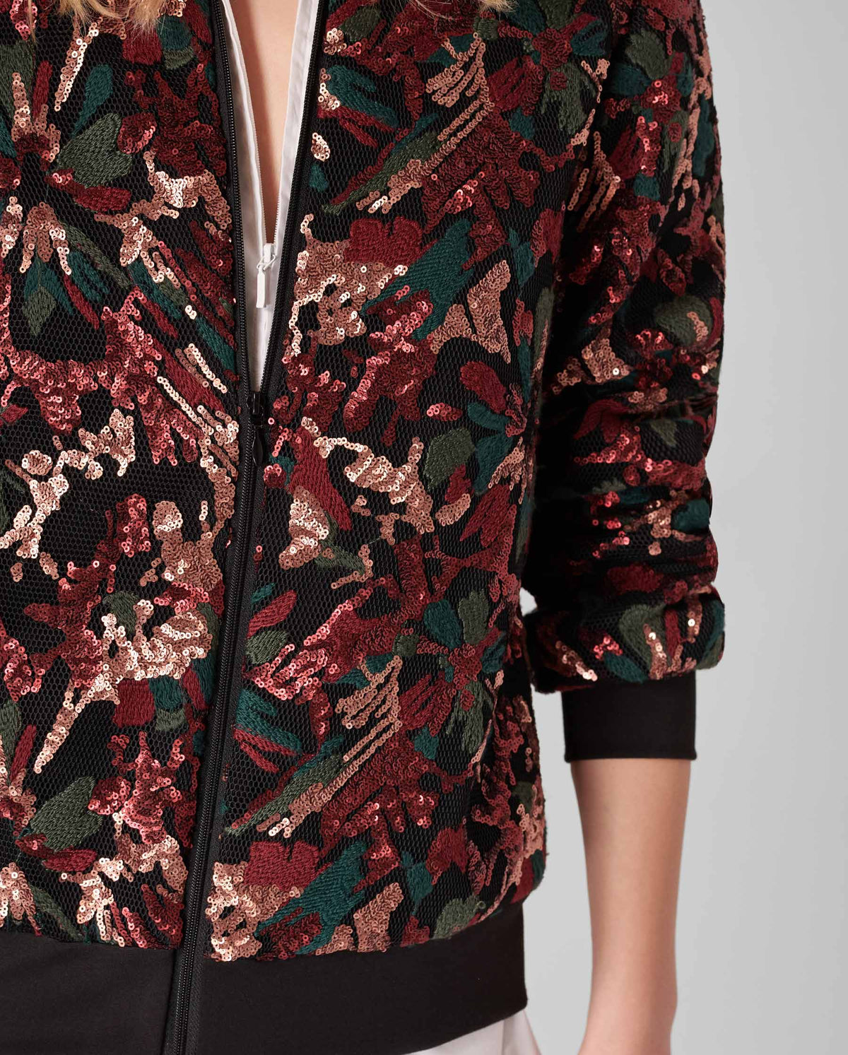 Veste Byka à détails brodés - Noir