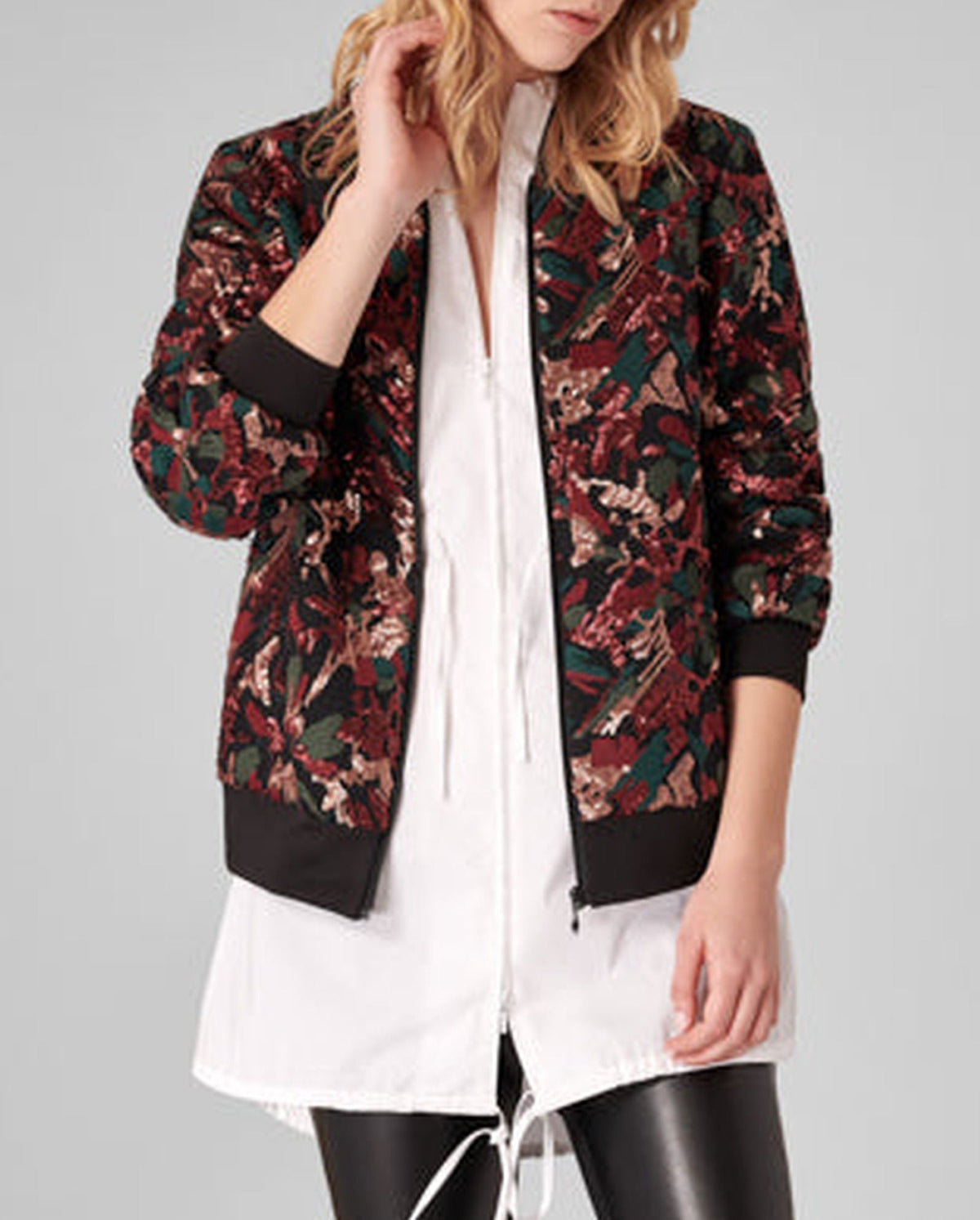 Veste Byka à détails brodés - Noir