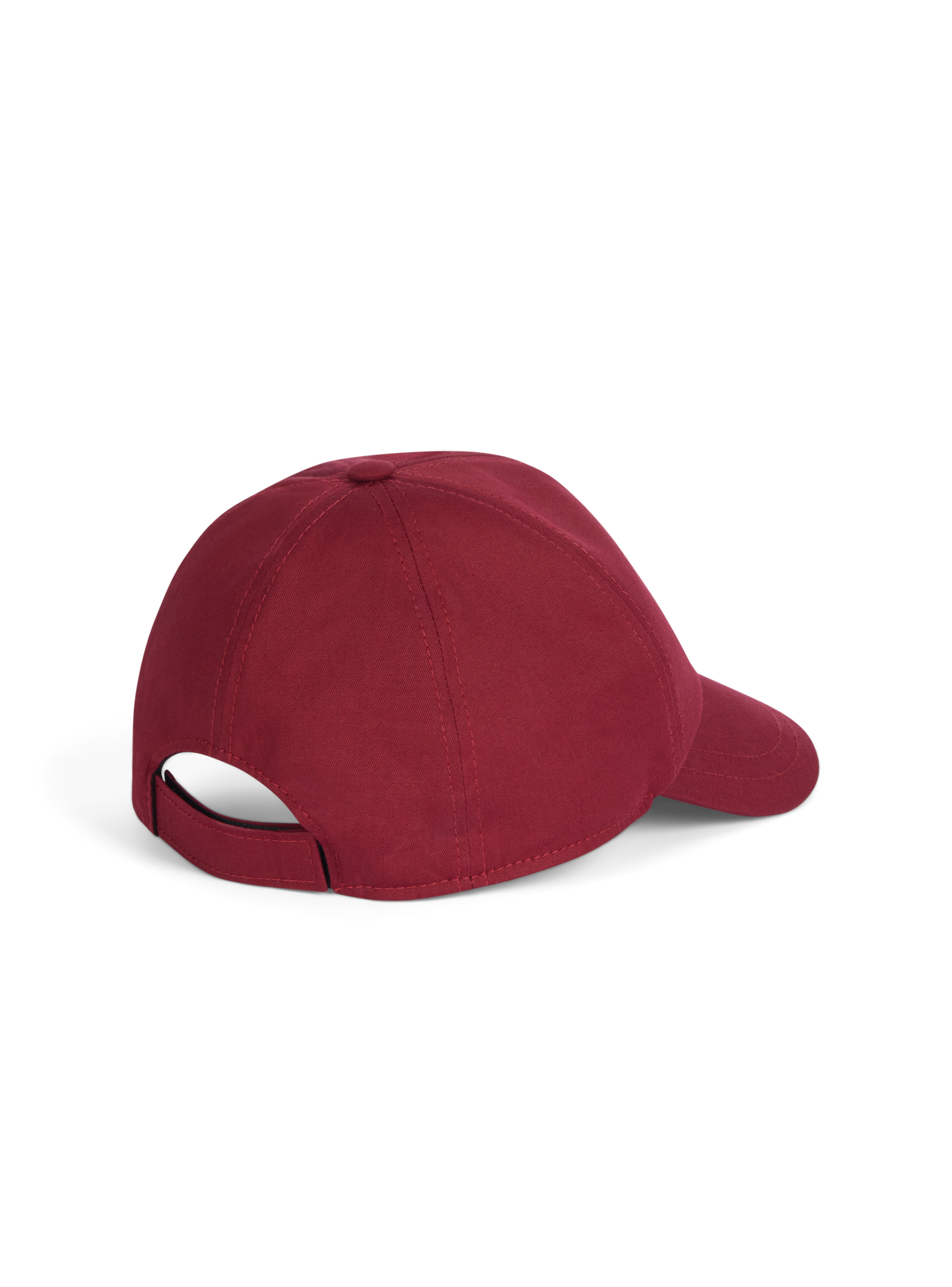 Casquette brodée balmain paris  - Rouge