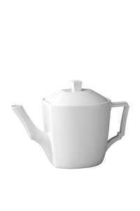 Byzanteum teapot in gold and porcelain - White