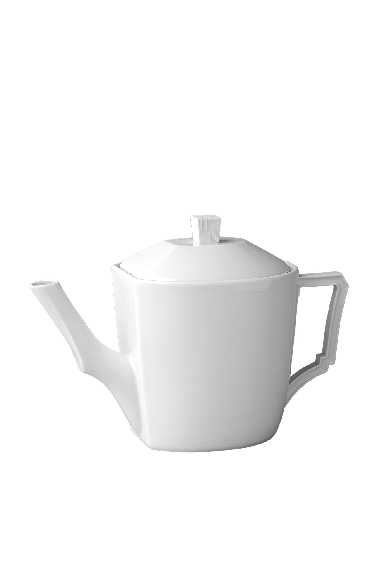 Byzanteum teapot in gold and porcelain - White