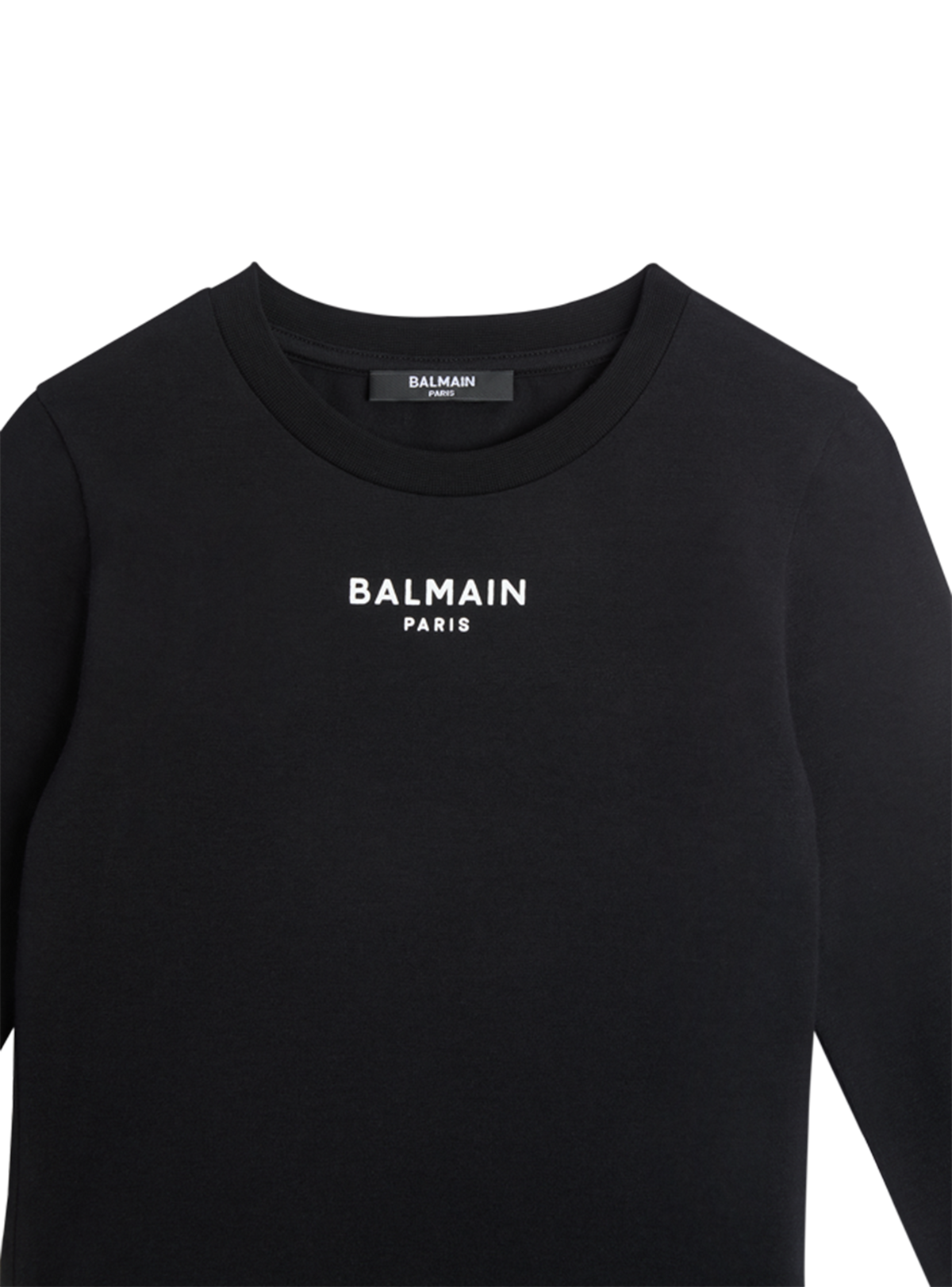 Robe en jersey froncé - Noir & Blanc